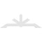 Ekena Millwork Vanguard Architectural Grade PVC Gable Bracket, 96"W x 32"H x 2"D x 6"F, 8/12 Pitch GBP096X32X0206VAN00 - alternate 2